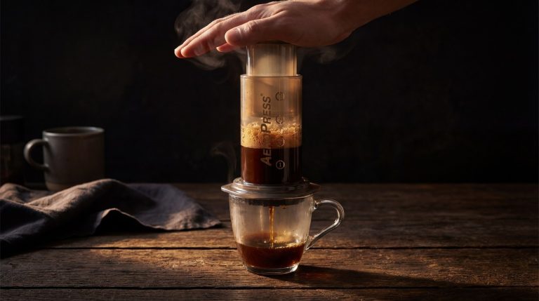 Návod na AeroPress: Od přípravy přes cesty až po obrácenou metodu