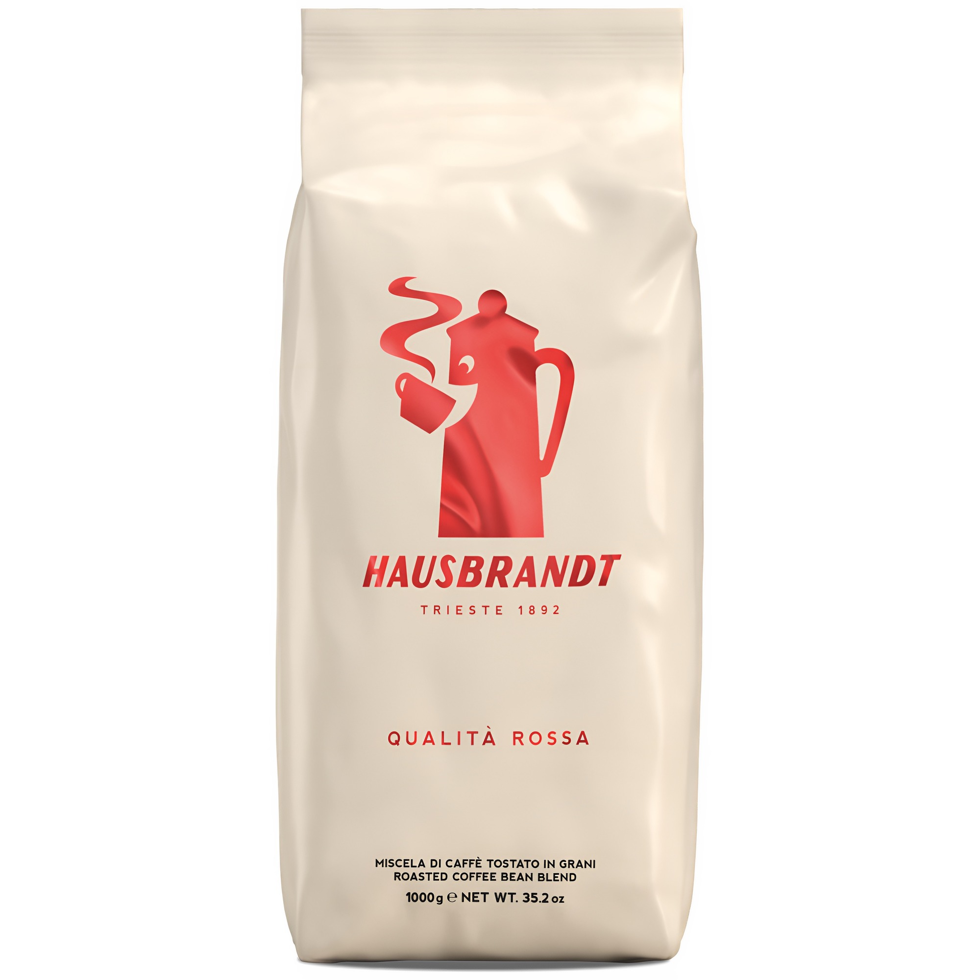 Hausbrandt Qualita Rossa zrnková káva 1 kg