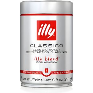 illy Espresso Classico – Medium Roast zrnková káva v dóze 250 g