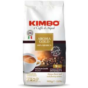 Kimbo Aroma Gold 100% Arabica zrnková káva 1 kg