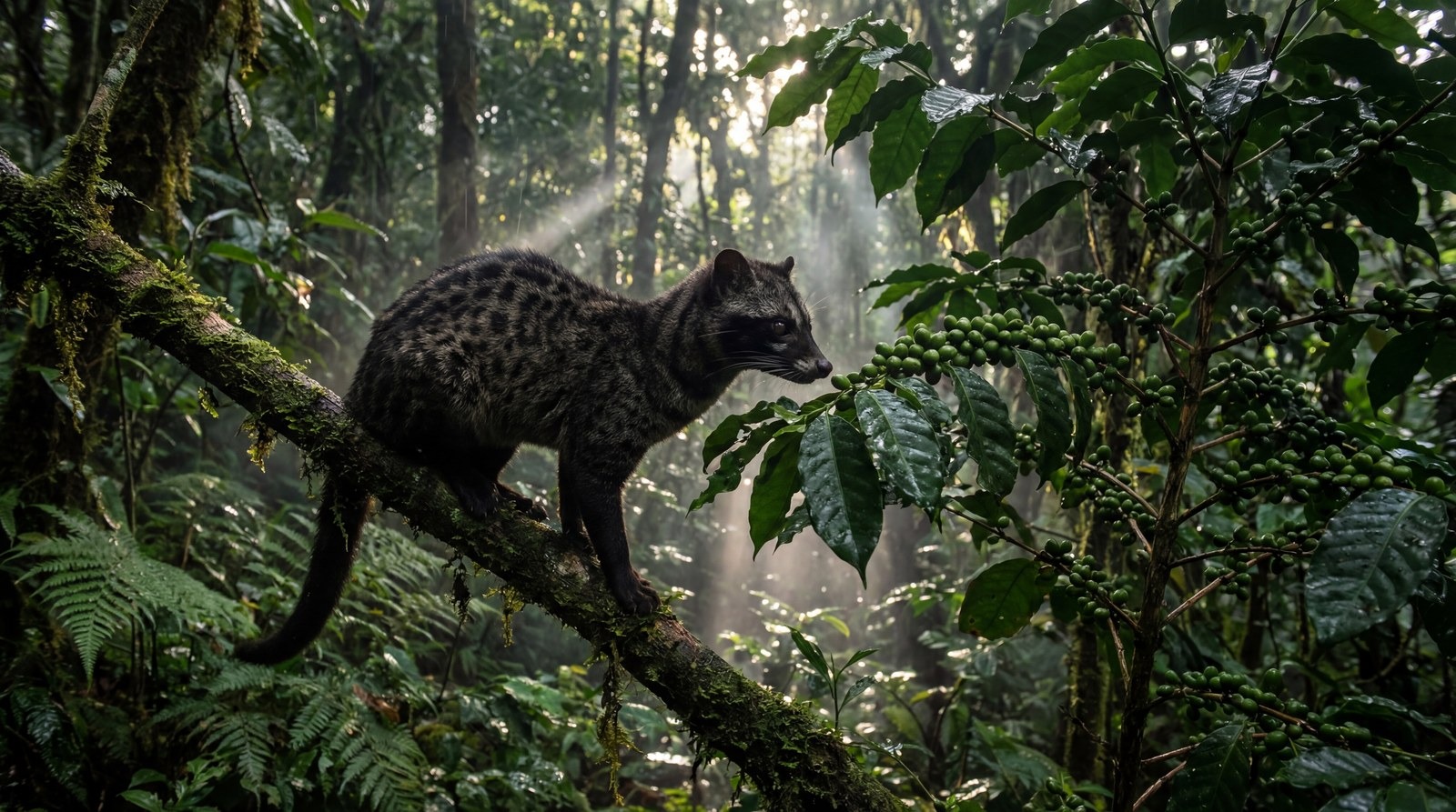 Kopi Luwak: cibetková káva – etika, produkce a alternativy