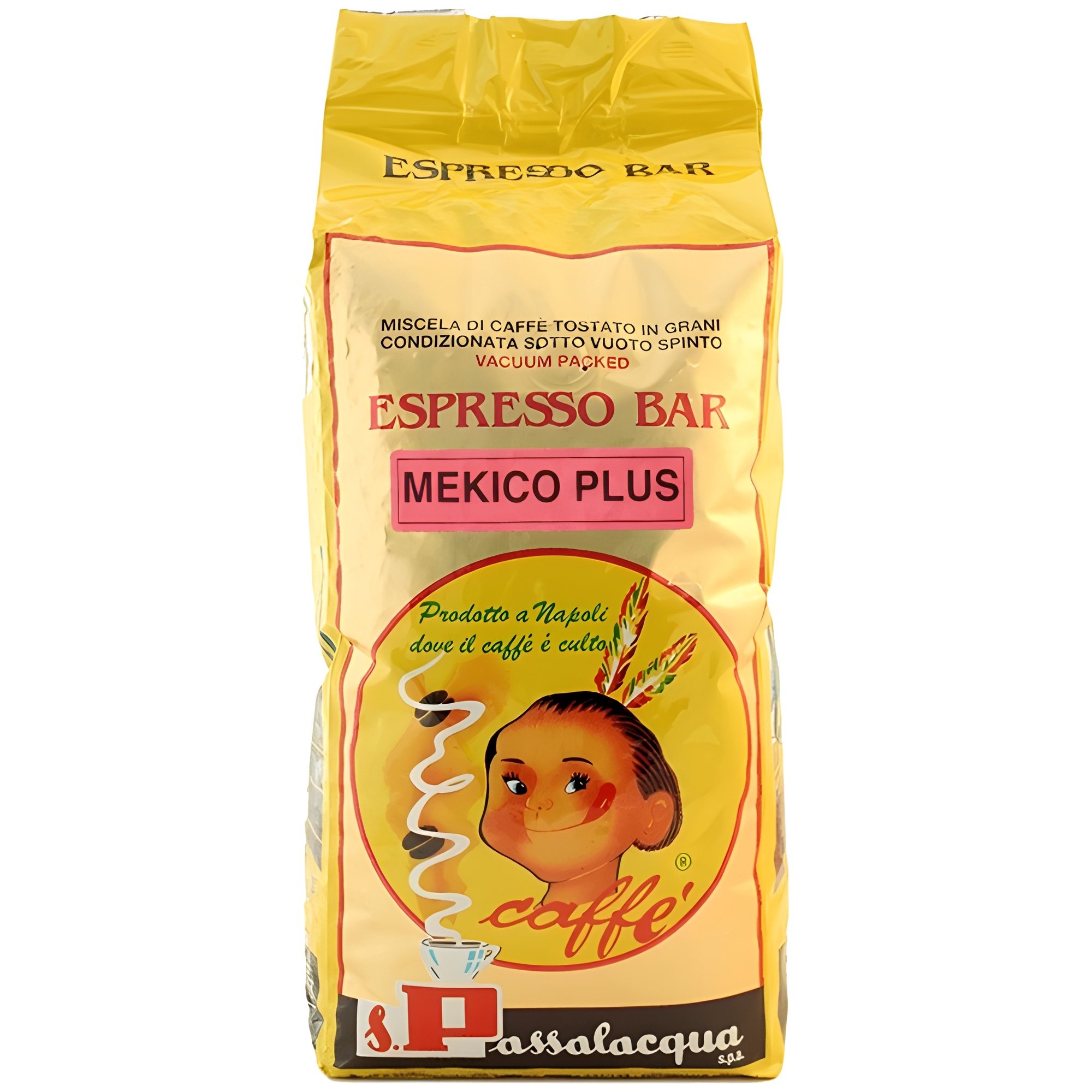 Passalacqua Mexico Plus zrnková káva 1 kg