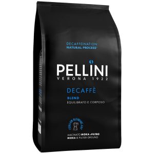 Pellini Decaffè bezkofeinová mletá káva 185 g